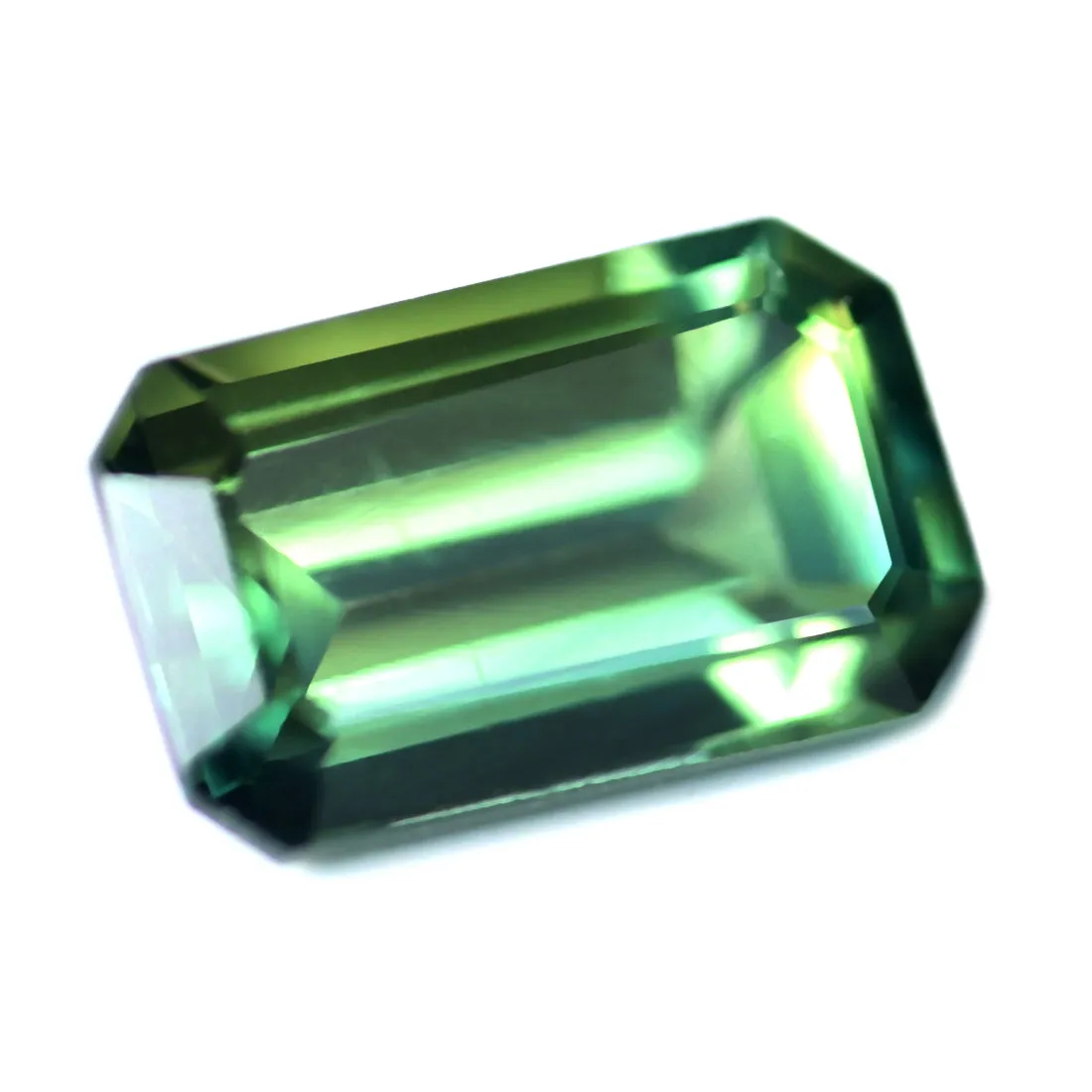 0.59ct Certified Natural Green Sapphire