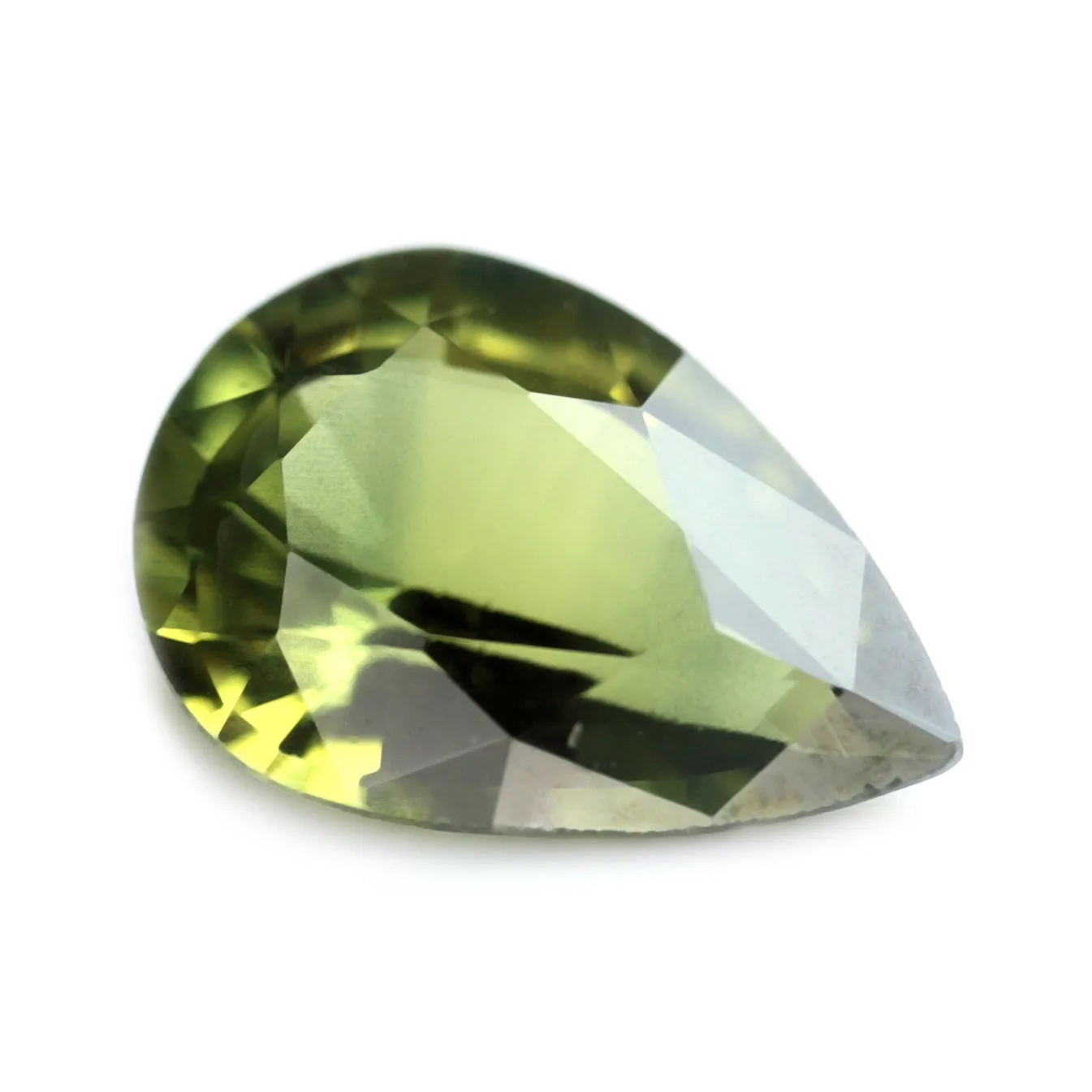 0.60ct Certified Natural Green Sapphire