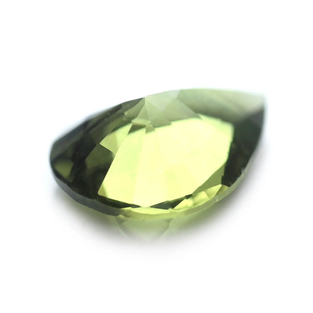 0.60ct Certified Natural Green Sapphire