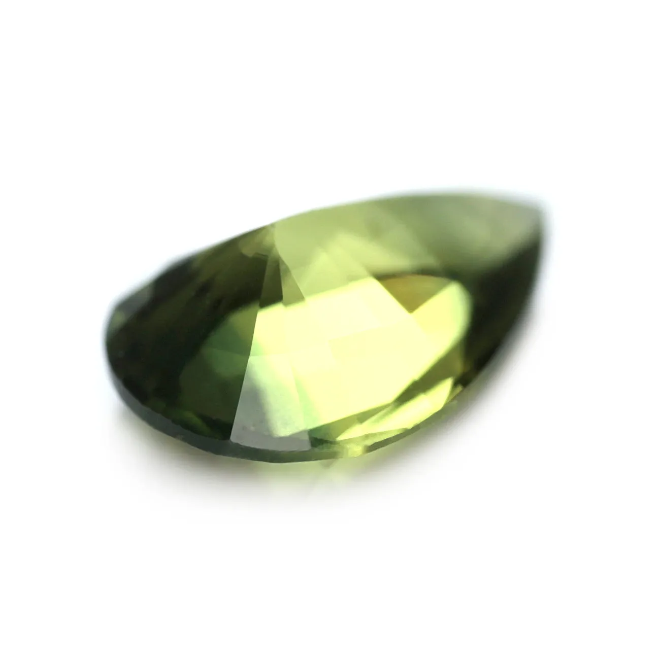 0.60ct Certified Natural Green Sapphire