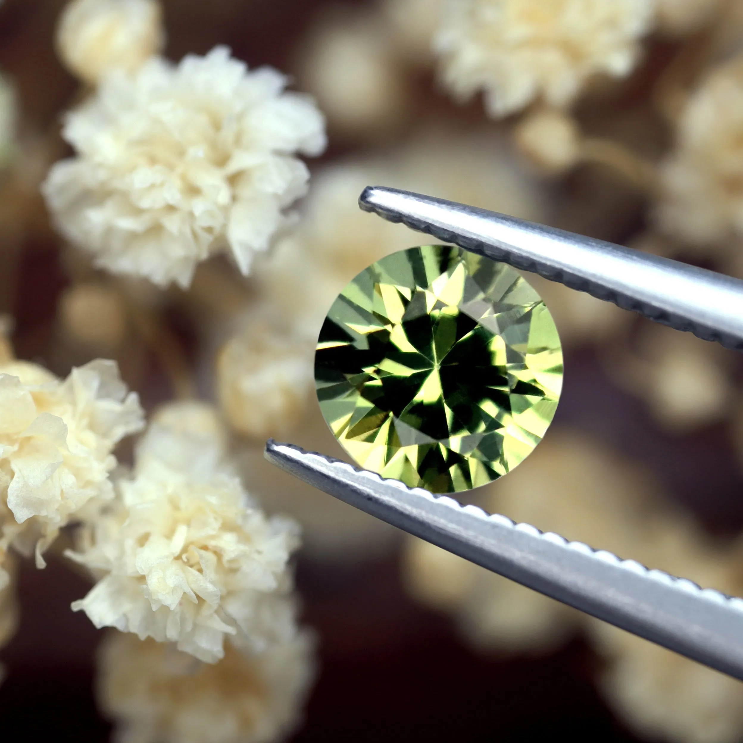 0.60ct Certified Natural Green Sapphire