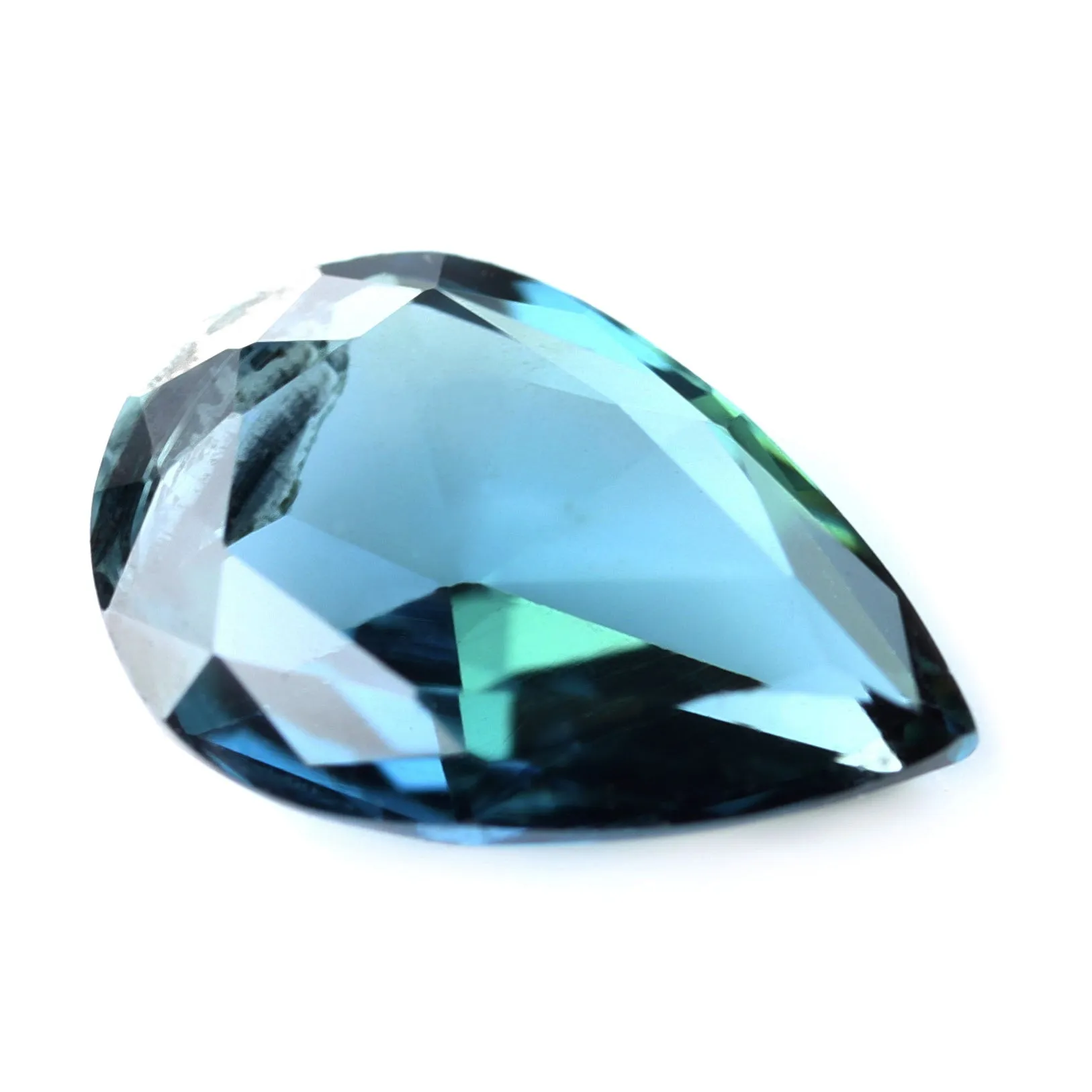 0.60ct Certified Natural Teal Sapphire