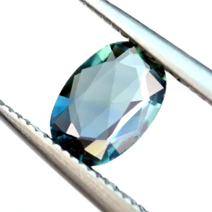 0.60ct Certified Natural Teal Sapphire