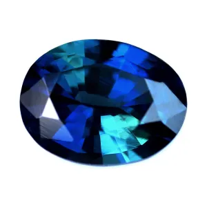 0.61ct Certified Natural Teal Sapphire