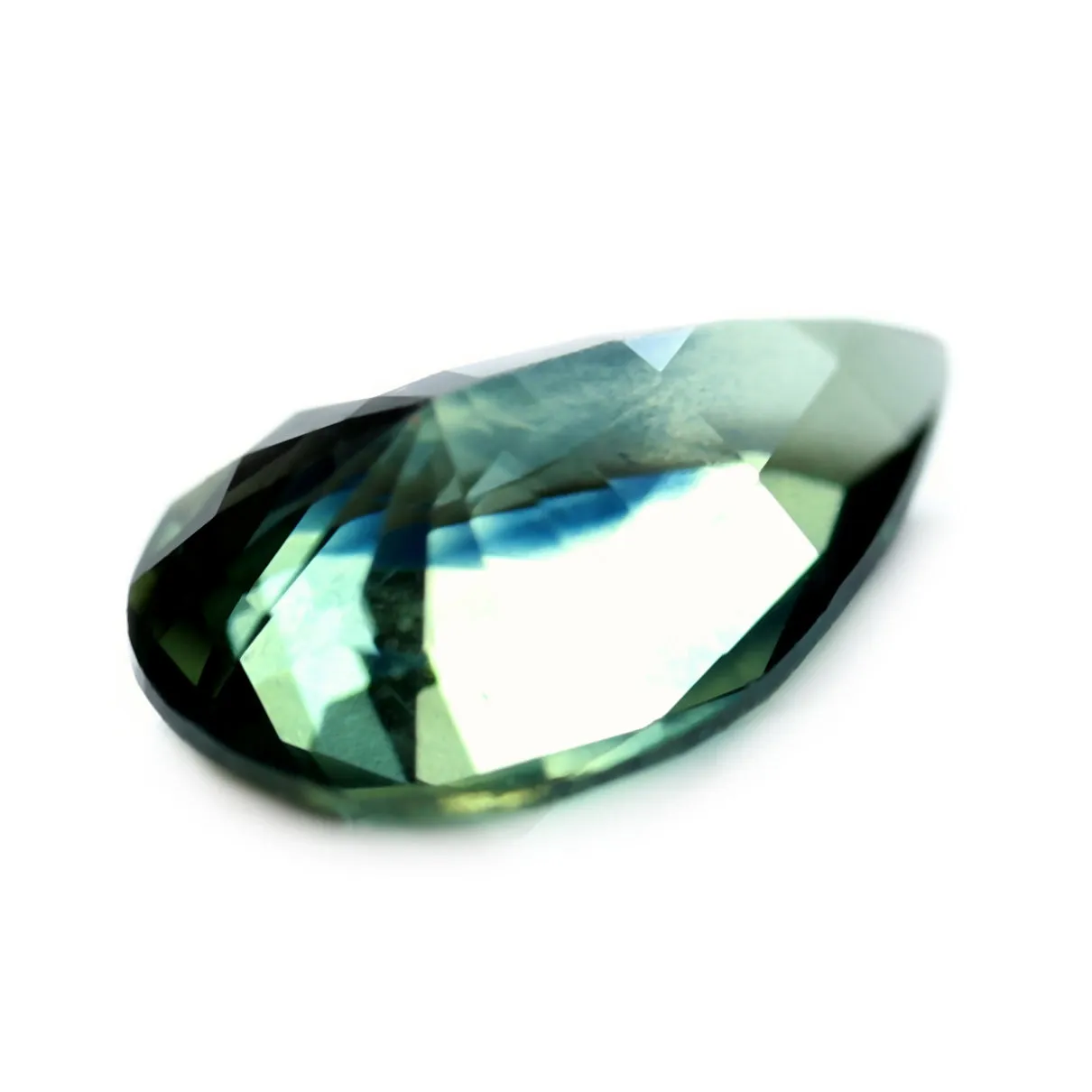 0.61ct Certified Natural Teal Sapphire