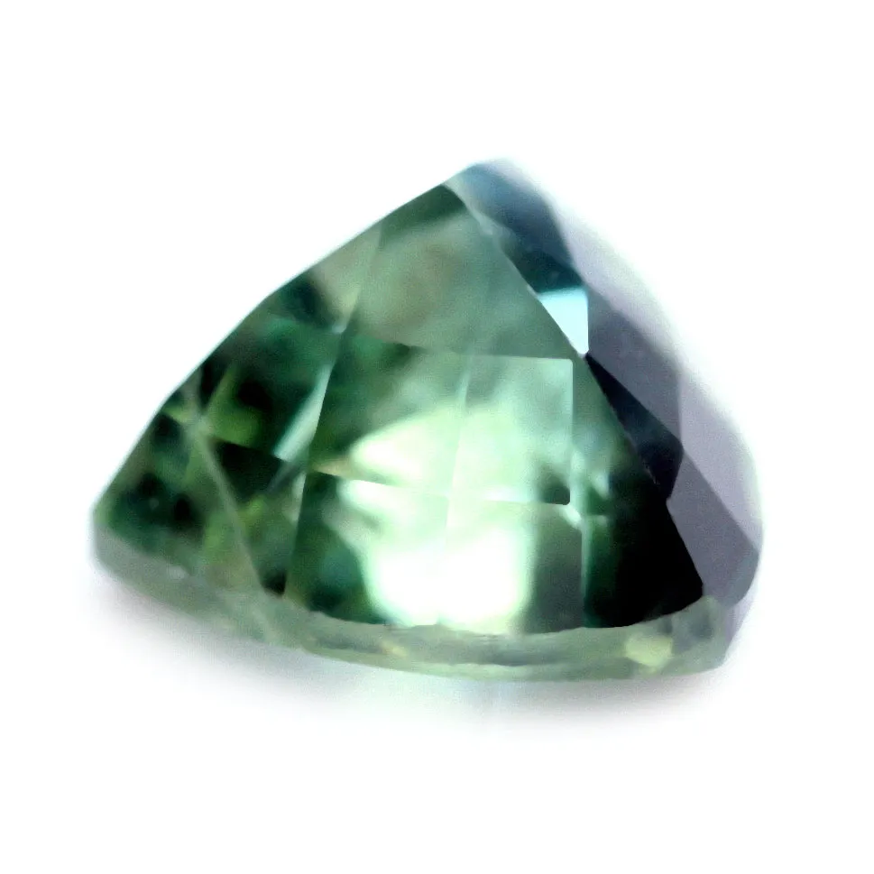 0.61ct Certified Natural Teal Sapphire
