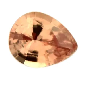 0.62 ct Certified Natural Peach Sapphire