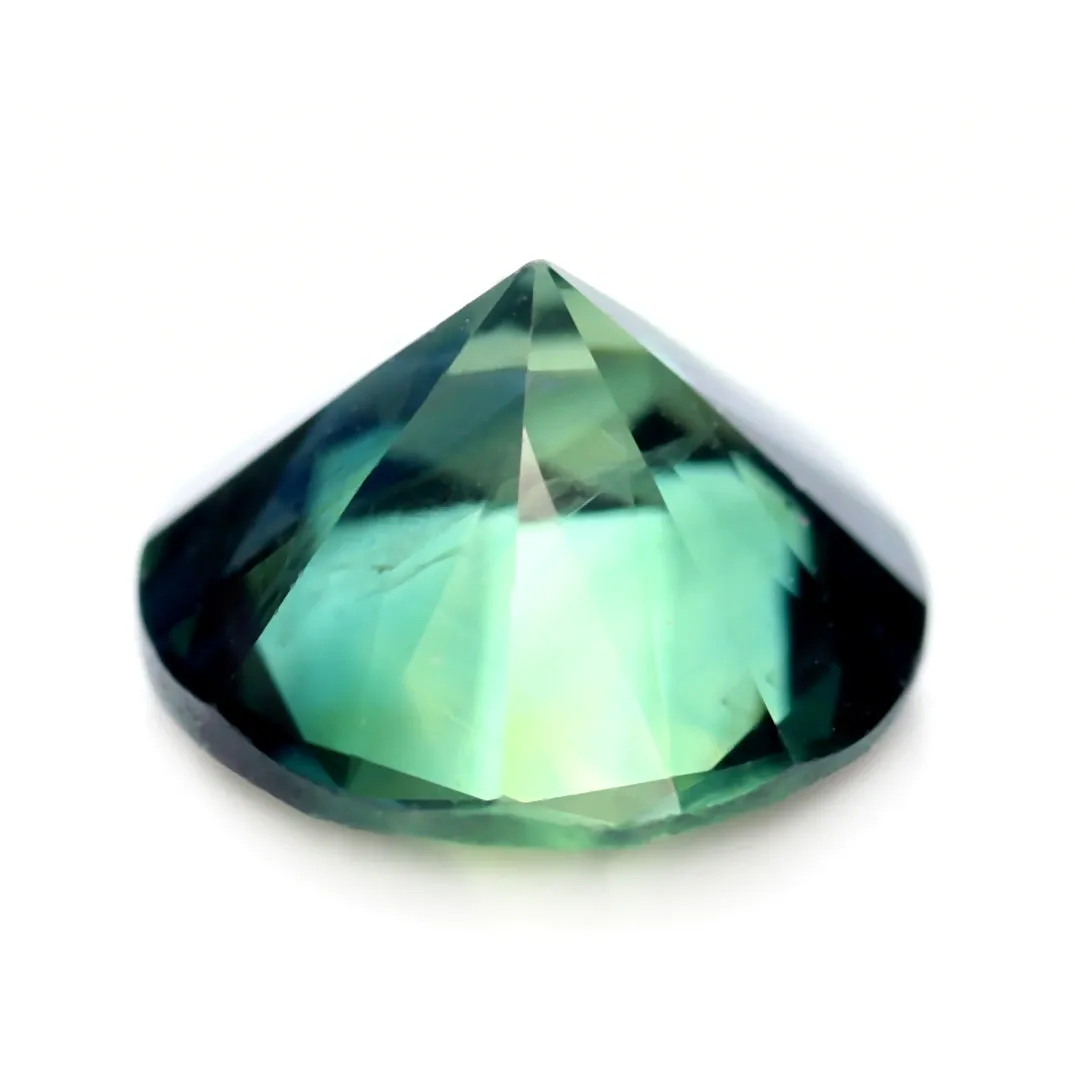 0.62ct Certified Natural Green Sapphire