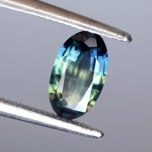 0.62ct Certified Natural Multicolor Sapphire