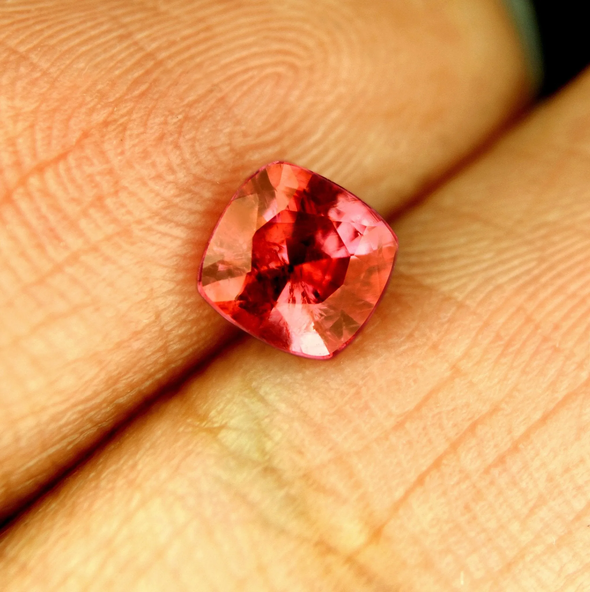0.63ct Certified Natural Padparadscha Sapphire