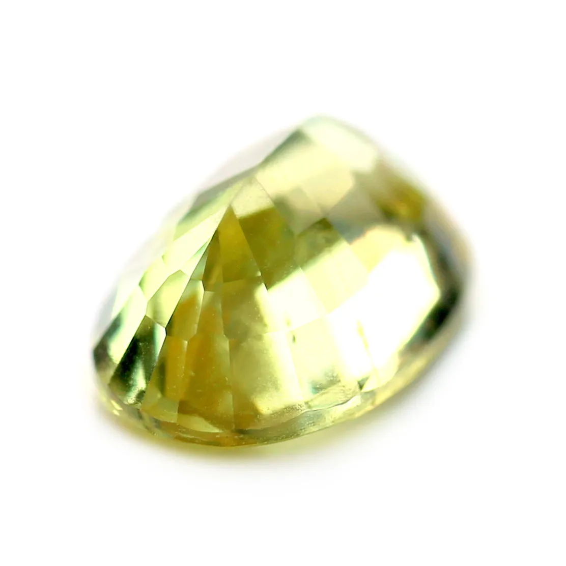 0.63ct Certified Natural Yellow Sapphire