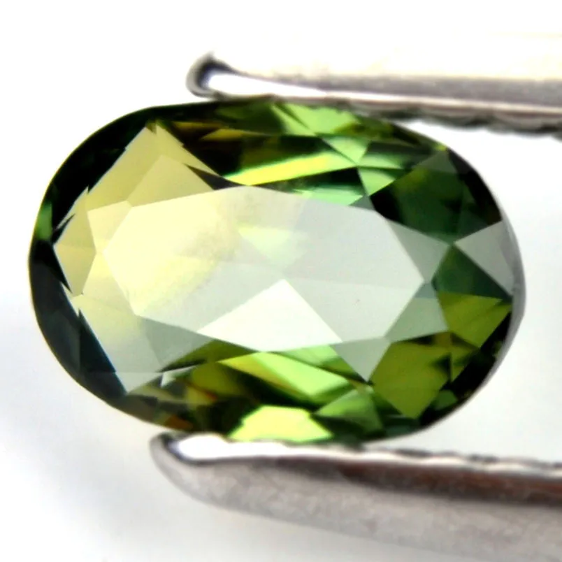 0.65 ct Certified Natural Bicolor Sapphire