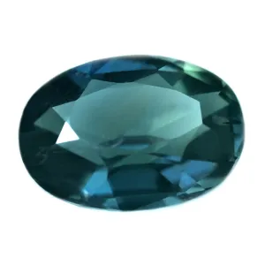 0.65ct Certified Natural Teal Sapphire