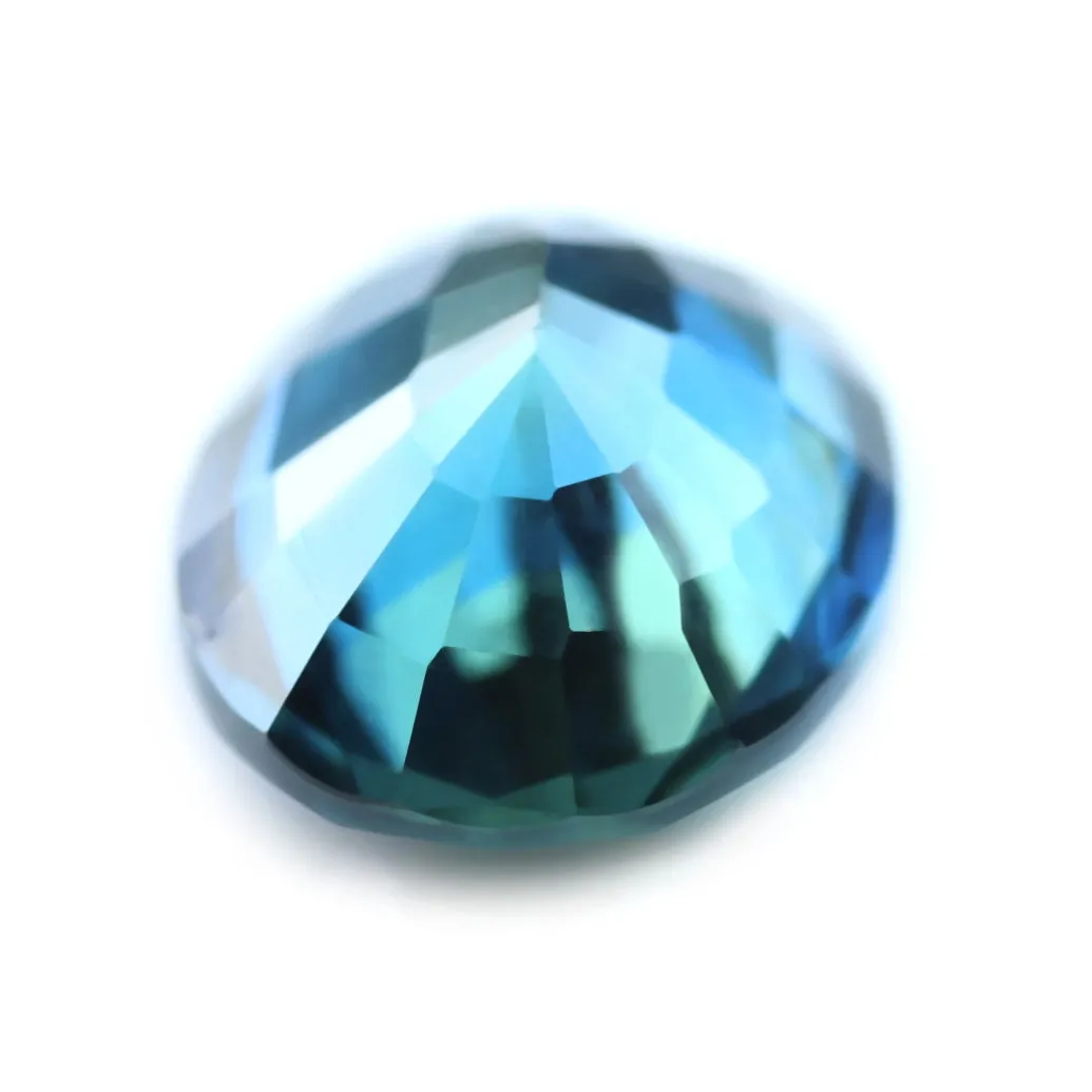 0.65ct Certified Natural Teal Sapphire