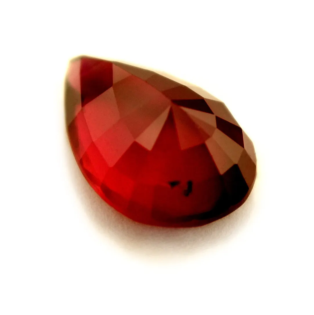 0.66ct Certified Natural Red Ruby