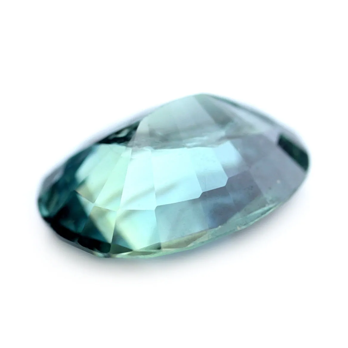 0.66ct Certified Natural Teal Sapphire