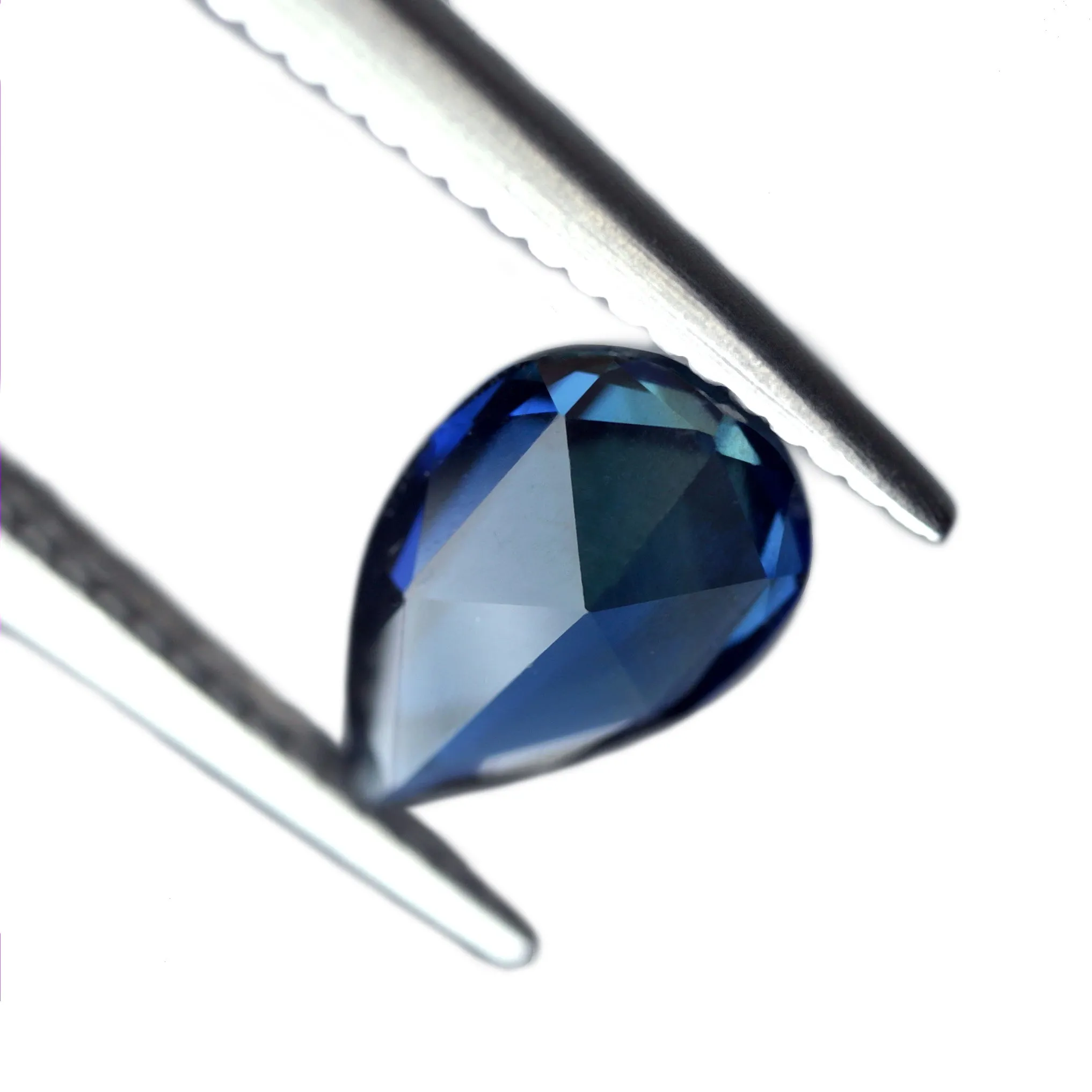 0.66ct Certified Natural Teal Sapphire