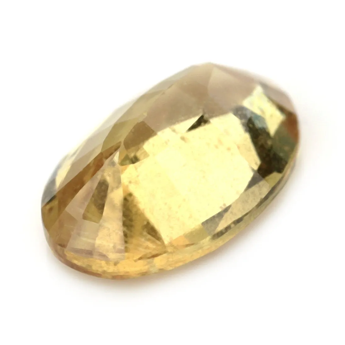 0.66ct Certified Natural Yellow Sapphire