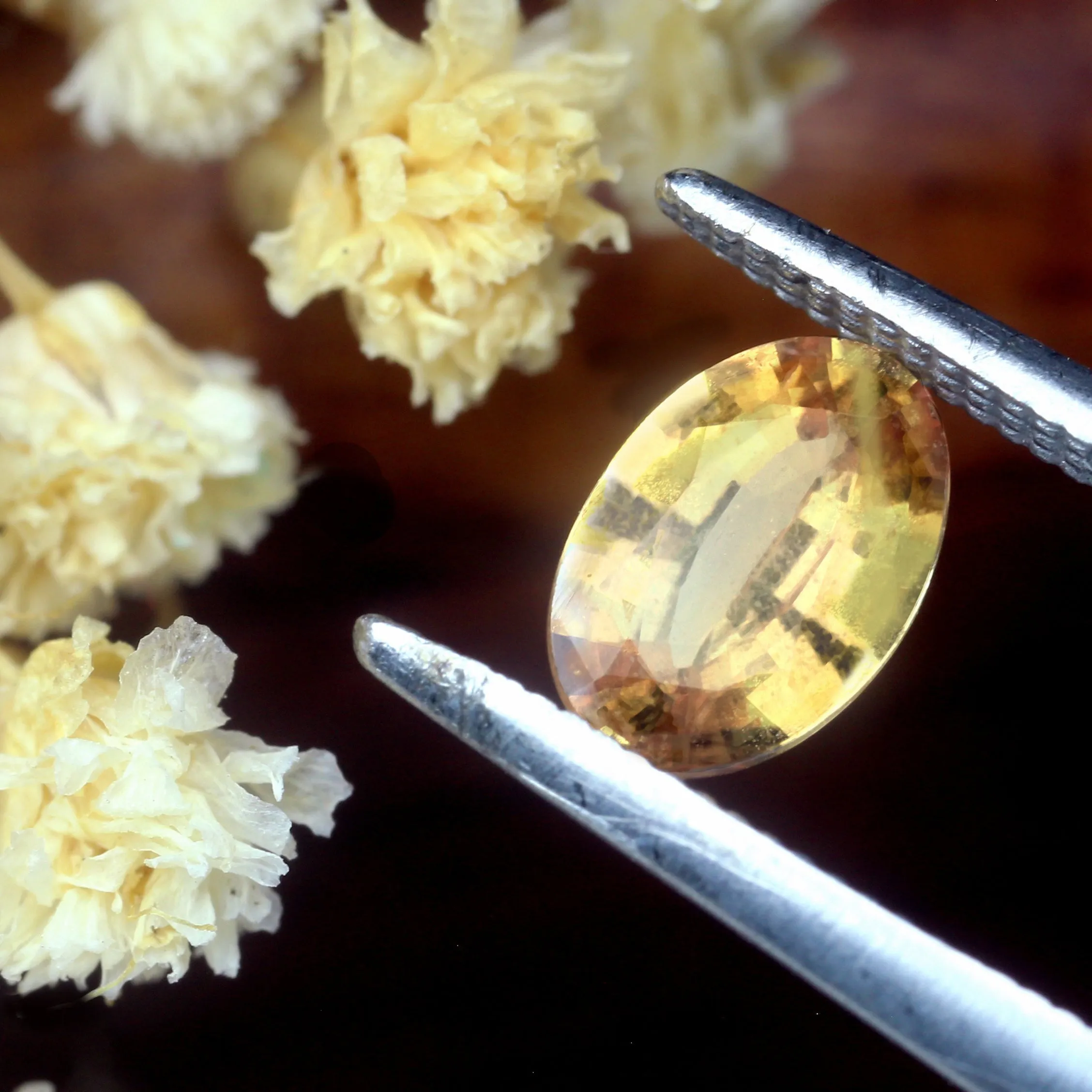 0.66ct Certified Natural Yellow Sapphire