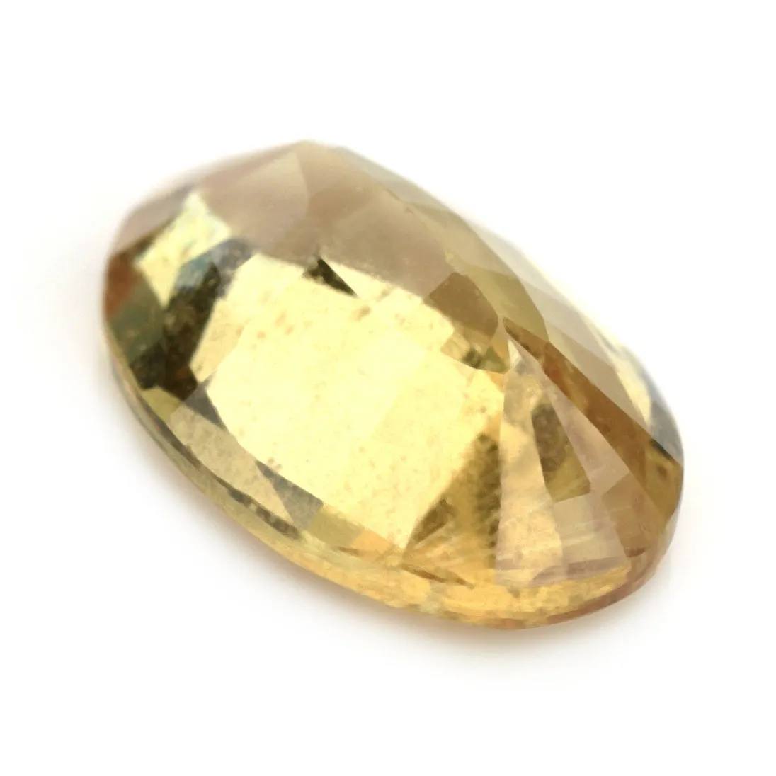 0.66ct Certified Natural Yellow Sapphire