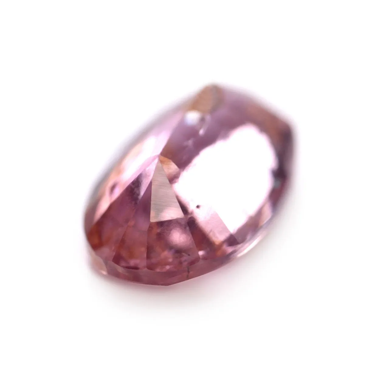 0.67ct Certified Natural Peach Sapphire