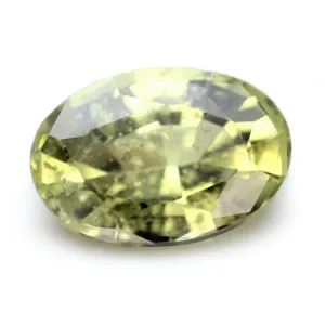 0.67ct Certified Natural Yellow Sapphire