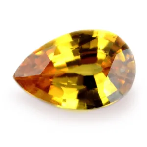 0.67ct Certified Natural Yellow Sapphire