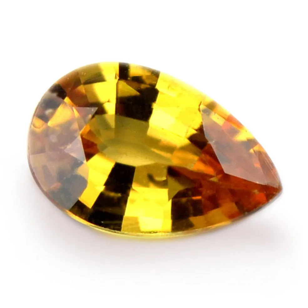 0.67ct Certified Natural Yellow Sapphire