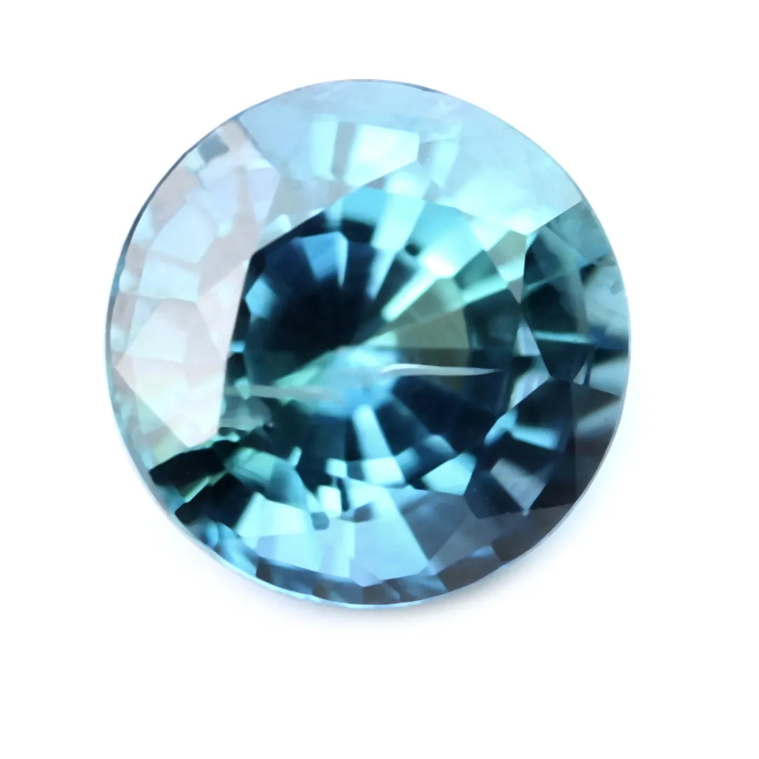 0.68ct Certified Natural Teal Sapphire