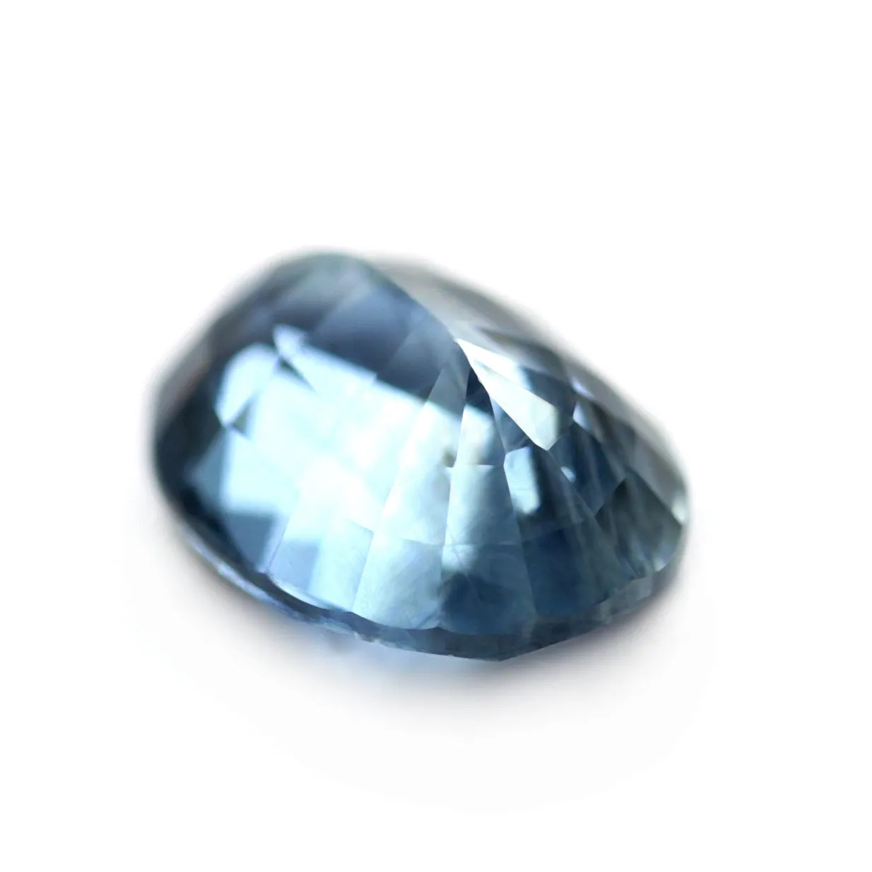 0.68ct Certified Natural Teal Sapphire