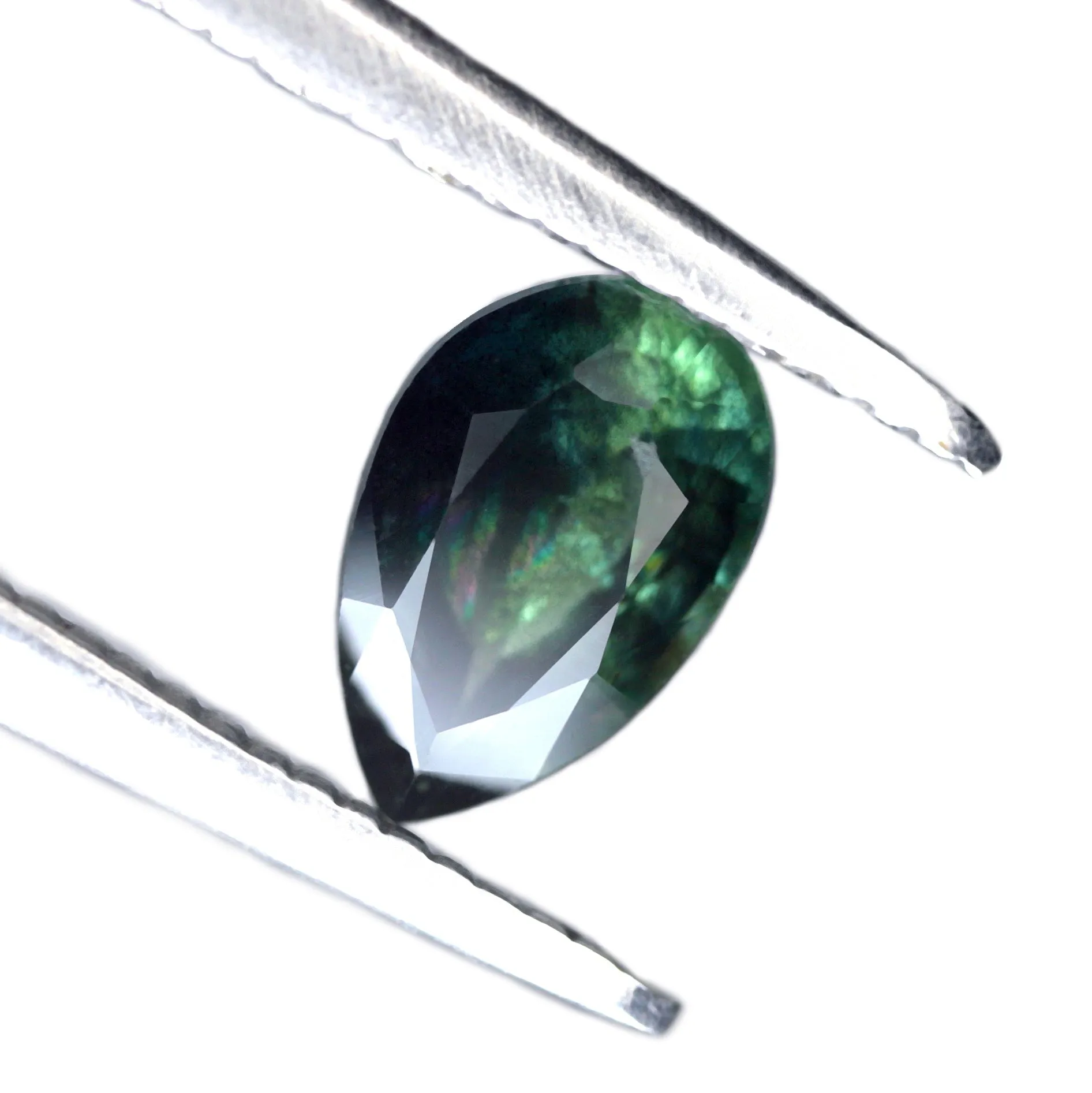 0.69ct Certified Natural Teal Sapphire