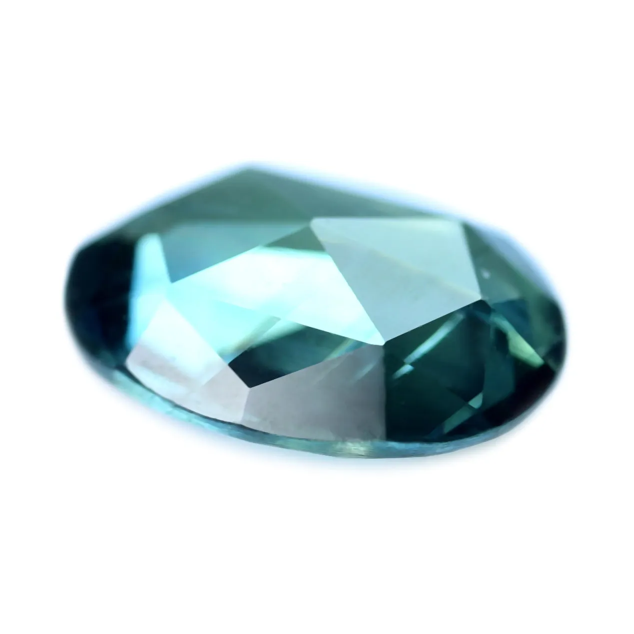 0.69ct Certified Natural Teal Sapphire