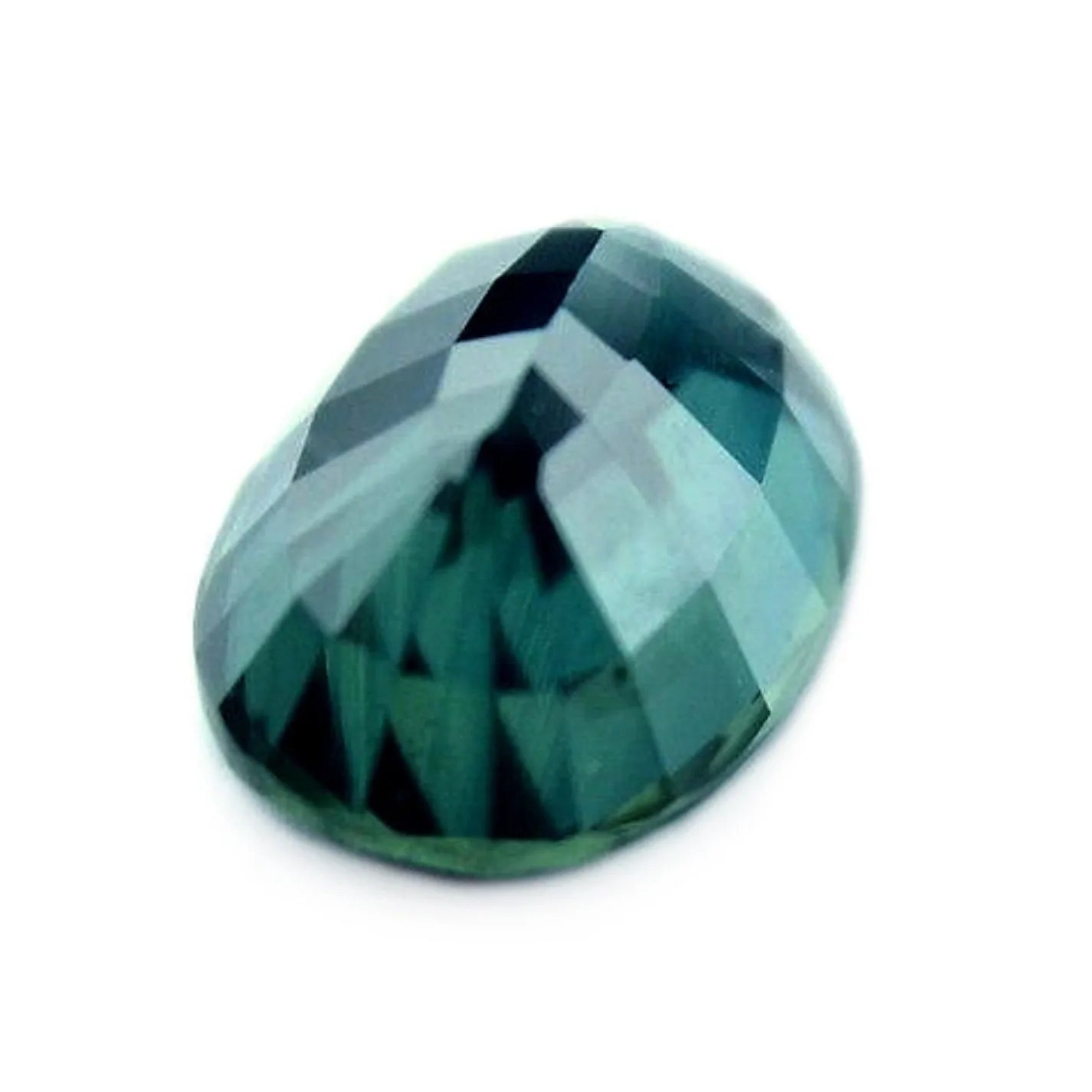 0.69ct Certified Natural Teal Sapphire