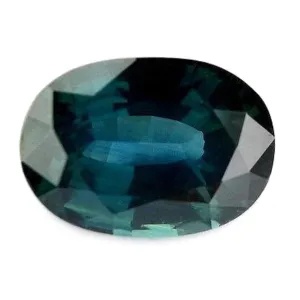 0.69ct Certified Natural Teal Sapphire