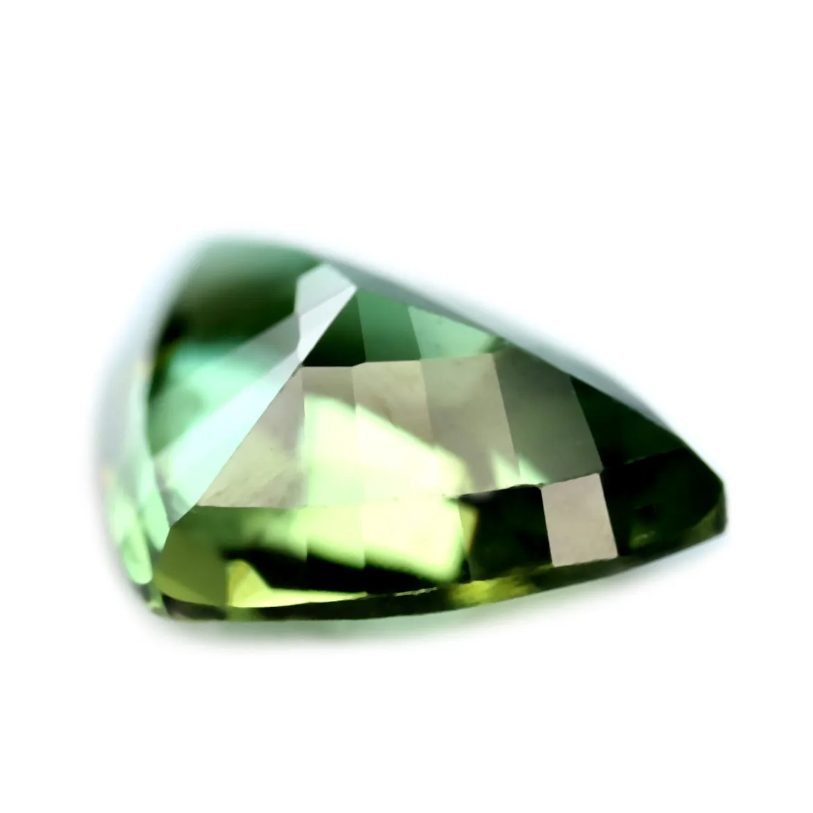 0.70ct Certified Natural Green Sapphire
