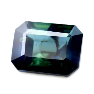 0.70ct Certified Natural Teal Sapphire