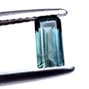 0.70ct Certified Natural Teal Sapphire