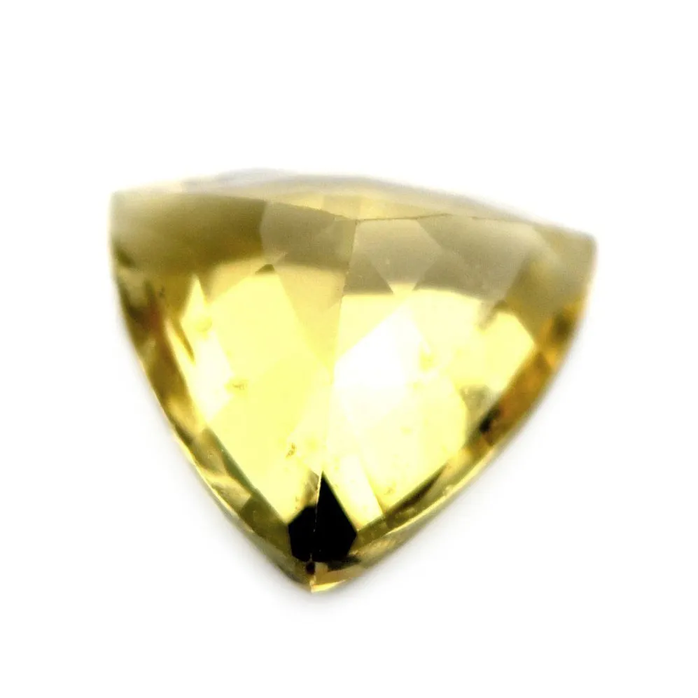 0.70ct Certified Natural Yellow Sapphire