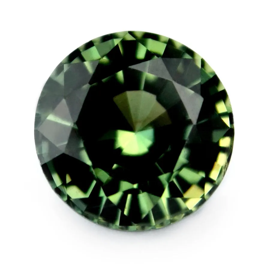 0.72ct Certified Natural Green Sapphire