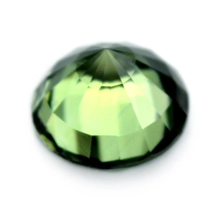 0.72ct Certified Natural Green Sapphire