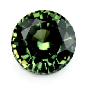 0.72ct Certified Natural Green Sapphire