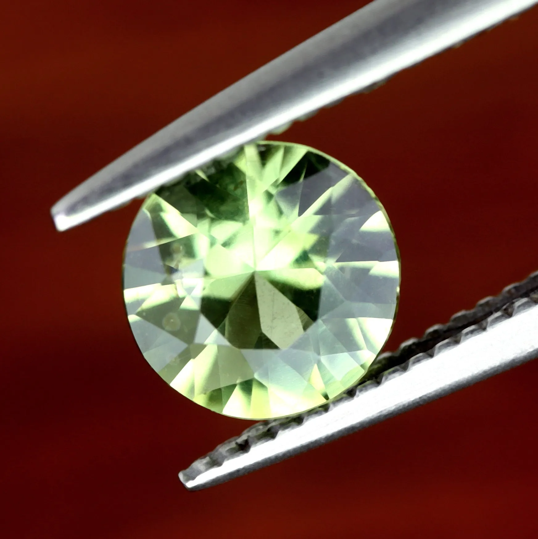 0.72ct Certified Natural Green Sapphire