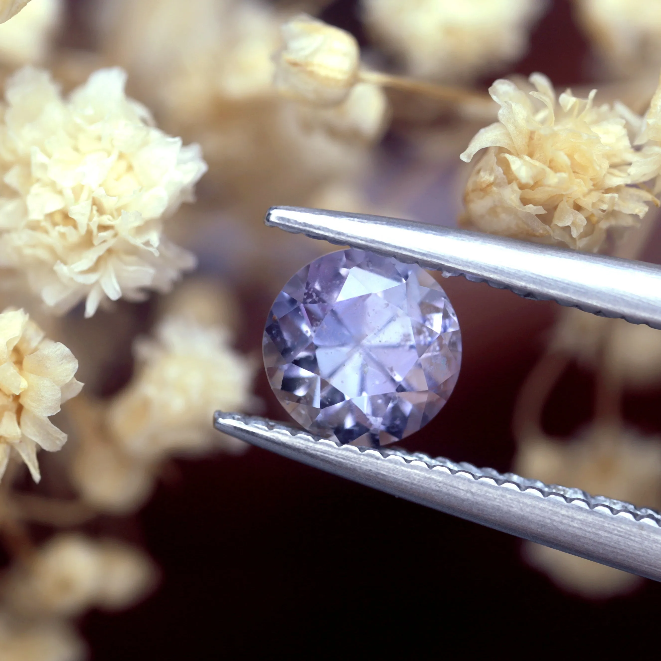 0.72ct Certified Natural Lavender Sapphire