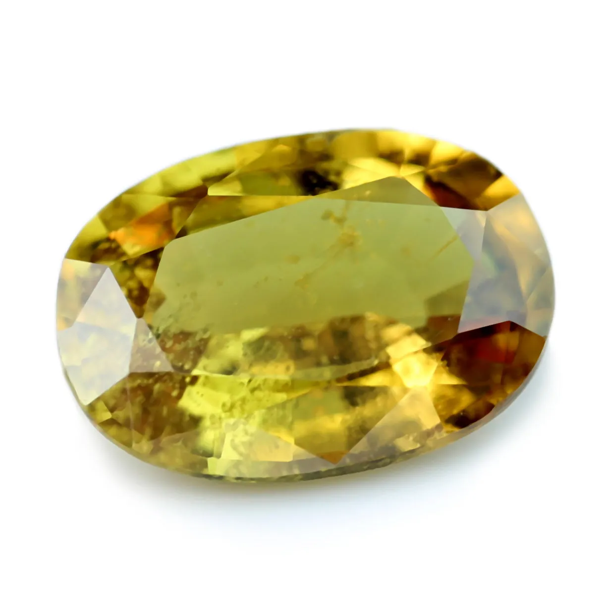 0.72ct Certified Natural Yellow Sapphire