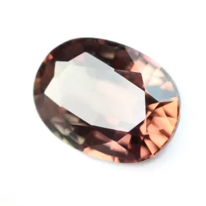 0.73ct Certified Natural Brown Sapphire