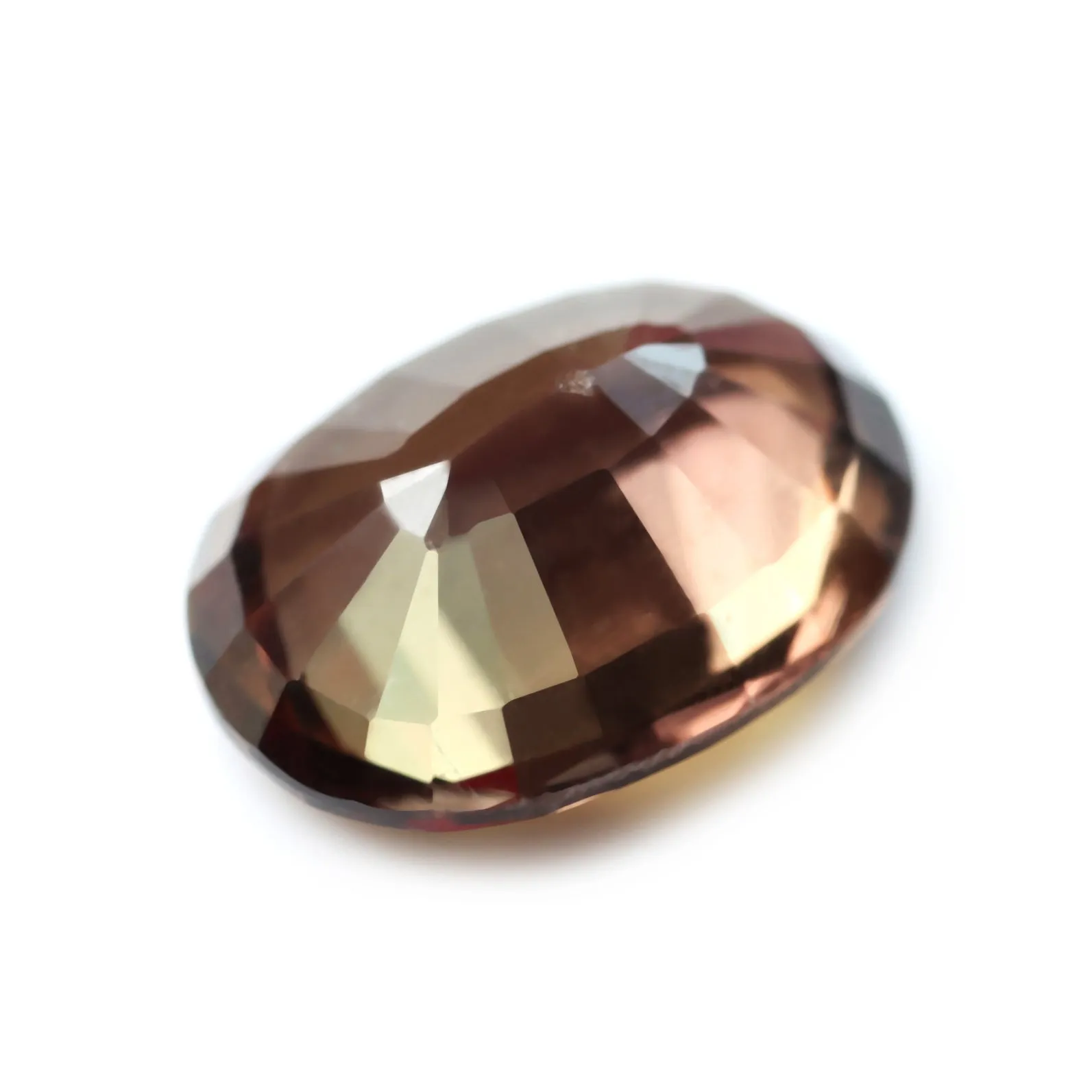 0.73ct Certified Natural Brown Sapphire