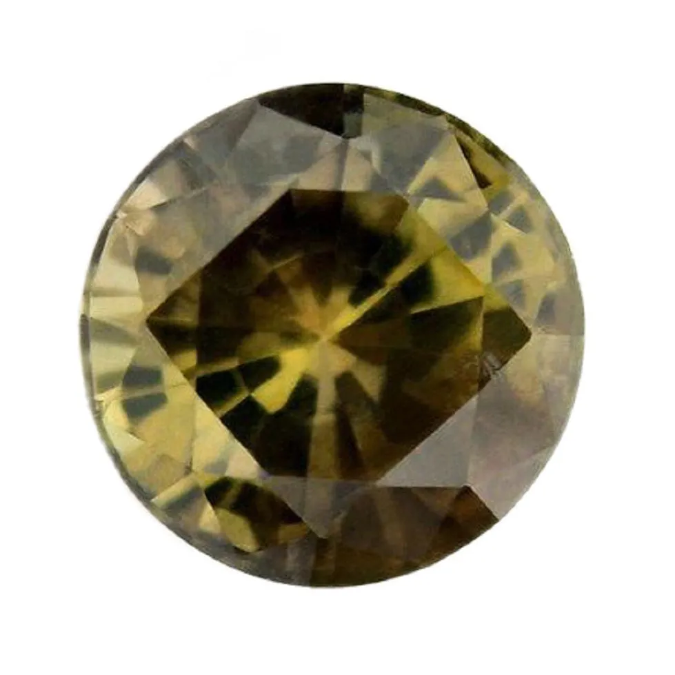 0.73ct Certified Natural Brown Sapphire