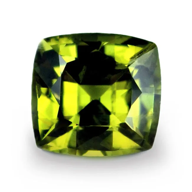 0.73ct Certified Natural Green Sapphire