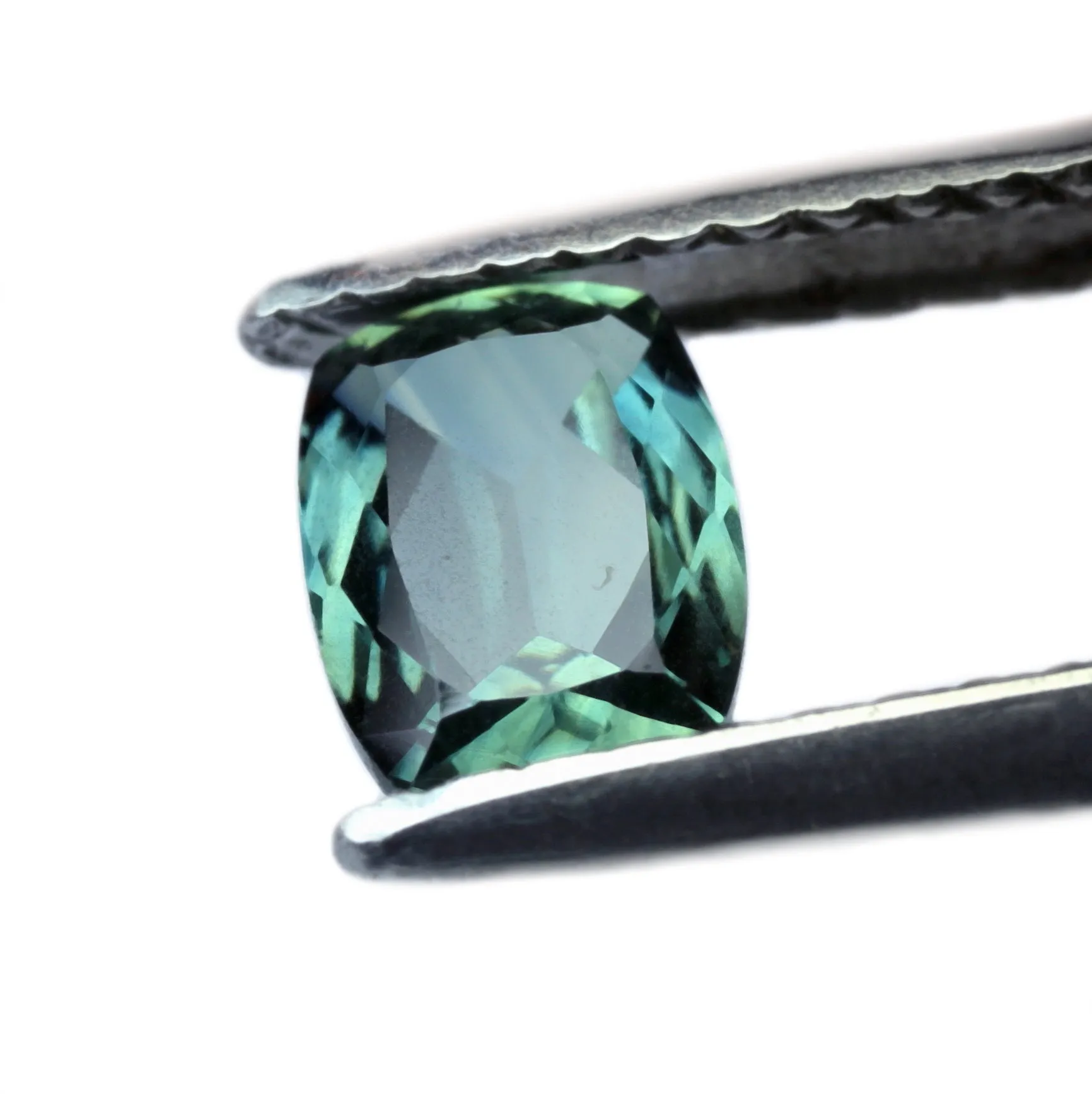 0.73ct Certified Natural Teal Sapphire