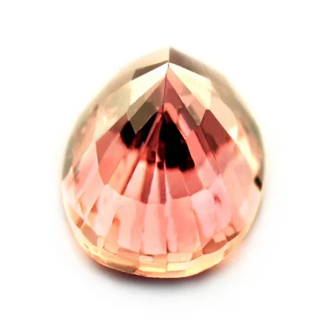 0.75ct Certified Natural Pinkish Orange Sapphire